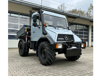 Camión volquete UNIMOG