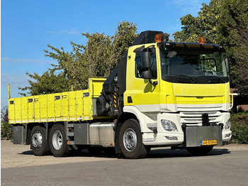 Camión grúa DAF CF 290 FAN !!HMF 32TM RADIO REMOTE!! FRONT STAMP!! 209tkm!!EURO6!!: foto 2