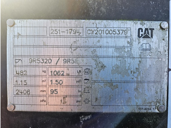 Cazo cargador CATERPILLAR
