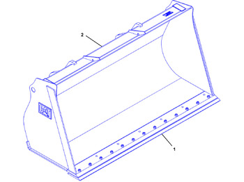 Cazo cargador CATERPILLAR
