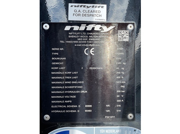 Remolque Niftylift 170 H P E: foto 3