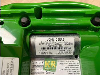 Sistema de navegación JOHN DEERE