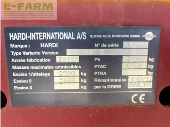 Pulverizador arrastrado Hardi navigator 3000: foto 5