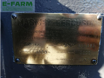 Tractor Massey Ferguson 65: foto 2