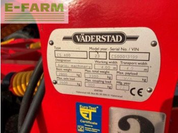 Cultivador Väderstad cultus cs 400: foto 5