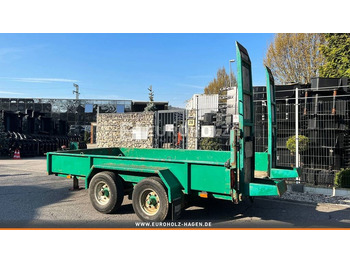 Remolque góndola rebajadas Blomenröhr 2-Achsen Anhänger, Tandem Tieflader für Bagger: foto 3