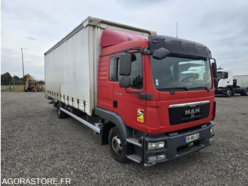 Camión MAN TGL 12.250 - 2012 - 697000km - Camion Ridelles Coulissantes: foto 2
