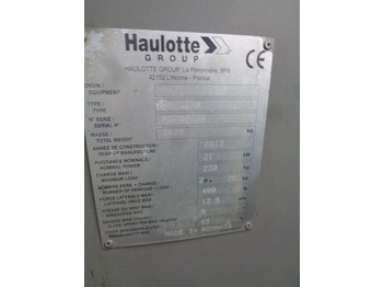 Plataforma articulada Haulotte HA120: foto 4