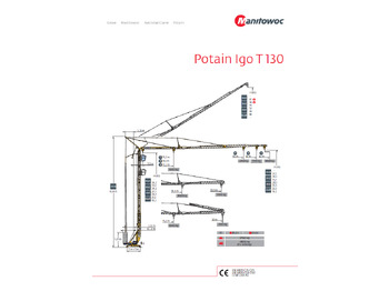 Grúa automontante POTAIN