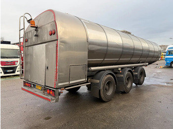 Semirremolque cisterna Burg O-3-45T, 2 AXEL STEERING,34000 LITER: foto 4