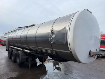 Semirremolque cisterna Burg O-3-45T, 2 AXEL STEERING,34000 LITER: foto 3