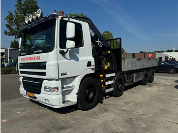 Camión caja abierta, Camión grúa DAF CF 85 8x2 HIAB 422E8 REMOTE CONTROLE: foto 5