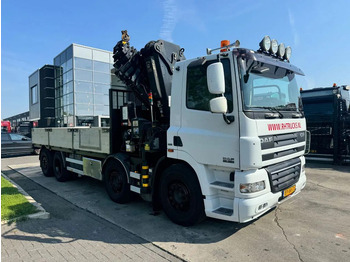 Camión caja abierta, Camión grúa DAF CF 85 8x2 HIAB 422E8 REMOTE CONTROLE: foto 4