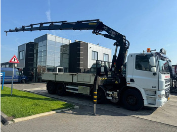 Camión caja abierta, Camión grúa DAF CF 85 8x2 HIAB 422E8 REMOTE CONTROLE: foto 2