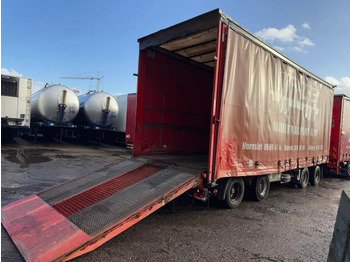 Remolque con toldo Fliegl VPS 320 HYDRAULIC RAMP 3,15 M 4X BPW AXLE UOPLYS: foto 4