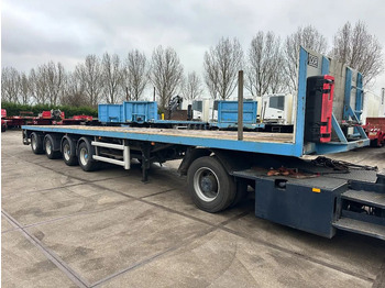 Semirremolque plataforma/ Caja abierta Floor 2 AXLE STEERING an 2 LIFT AXLE: foto 2