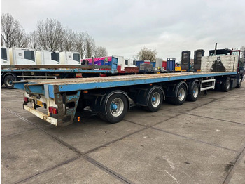 Semirremolque plataforma/ Caja abierta Floor 2 AXLE STEERING an 2 LIFT AXLE: foto 4