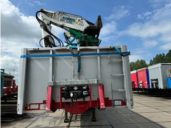 Semirremolque plataforma/ Caja abierta Floor FLO 18 30 S2 + KENNIS CRANE 3X STEERING AXLE: foto 2 Semirremolque plataforma/ Caja abierta Floor FLO 18 30 S2 + KENNIS CRANE 3X STEERING AXLE: foto 2