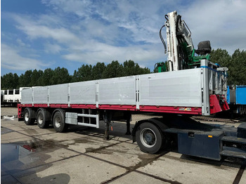 Semirremolque plataforma/ Caja abierta Floor FLO 18 30 S2 + KENNIS CRANE 3X STEERING AXLE: foto 5