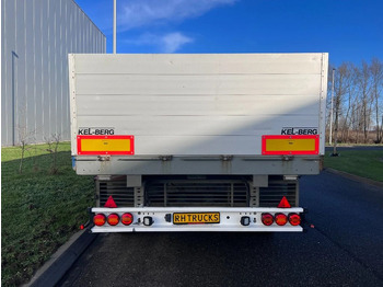 Remolque plataforma/ Caja abierta Kel-Berg 3 AXLE - OPEN BOX 7,55 METER + LIFTING AXLE: foto 4