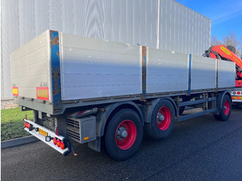 Remolque plataforma/ Caja abierta Kel-Berg 3 AXLE - OPEN BOX 7,55 METER + LIFTING AXLE: foto 3
