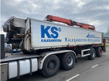 Semirremolque plataforma/ Caja abierta Orthaus 2 ASSIGE STEERING AXEL MKG HLK 330 VG CRANE: foto 3 Semirremolque plataforma/ Caja abierta Orthaus 2 ASSIGE STEERING AXEL MKG HLK 330 VG CRANE: foto 3