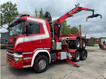 Camión grúa SCANIA R 580