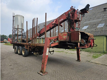 Semirremolque maderero Doll 20T Crane - 6 meter extendable: foto 3