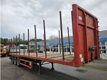 Semirremolque plataforma/ Caja abierta Trax 3 Meter extendable - MAX 15.5 meter long + Lifting axle: foto 3