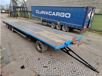 Remolque plataforma/ Caja abierta Van Hool 13.60 M LONG - 1 M HIGH - SUPER SINGLE TIRES - DRUM BRAKES: foto 3 Remolque plataforma/ Caja abierta Van Hool 13.60 M LONG - 1 M HIGH - SUPER SINGLE TIRES - DRUM BRAKES: foto 3
