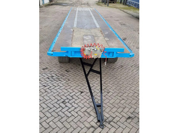 Remolque plataforma/ Caja abierta Van Hool 13.60 M LONG - 1 M HIGH - SUPER SINGLE TIRES - DRUM BRAKES: foto 2 Remolque plataforma/ Caja abierta Van Hool 13.60 M LONG - 1 M HIGH - SUPER SINGLE TIRES - DRUM BRAKES: foto 2