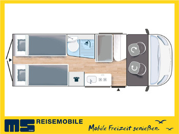 Cámper Chausson V697 SPORT LINE /-2025- / 140PS-8G /ARCTIC-PAKET: foto 2