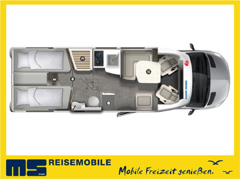 Autocaravana perfilada EURA MOBIL