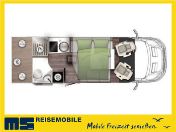 Autocaravana perfilada Forster T 639 LF COUPÉ /-2025- /165PS / SILVER - EDITION: foto 2