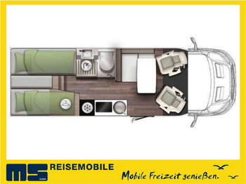 Autocaravana perfilada Forster T 669 EBN COUPÈ / -2025-/165PS-DSG/ EINZELBETTEN: foto 2