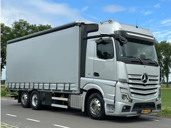 Camión lona Mercedes-Benz Actros ACTROS 2545LL EURO6. 2021. Schuifzeil Bakwagen met Laadklep.: foto 5