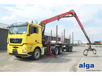 Cabeza tractora MAN 26.540 TGX/6x4/540 PS/Kran Epsilon/Blattfederung: foto 3