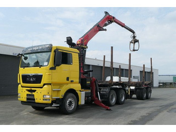 Cabeza tractora MAN 26.540 TGX/6x4/540 PS/Kran Epsilon/Blattfederung: foto 4