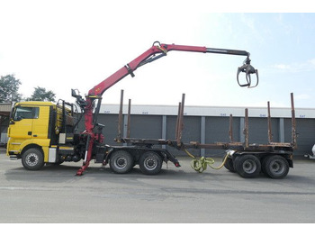 Cabeza tractora MAN 26.540 TGX/6x4/540 PS/Kran Epsilon/Blattfederung: foto 2