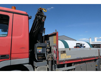 Camión caja abierta, Camión grúa Mercedes-Benz 1844 L Actros 4x2, Hiab 144E-3, Funk, Voll-Luft: foto 3