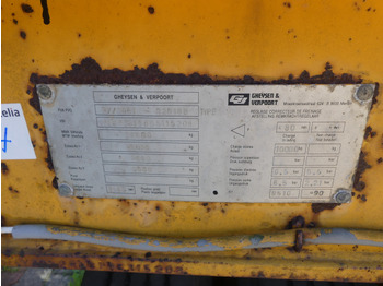 Remolque portavehículos Remorque porte engin Gheysen&Verpoort R2818B: foto 3
