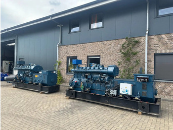 Generador industriale Mitsubishi S8NPTA 510 kVA generatorset as New ! 182 hours !: foto 4