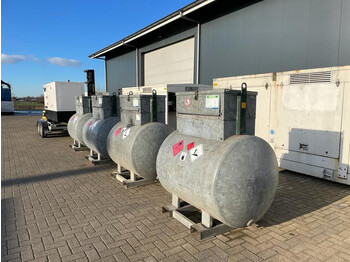 Tanque de almacenamiento dieseltank Rietberg 1000 liter Dieseltank Gegalvaniseerd IBC met keuring !: foto 4