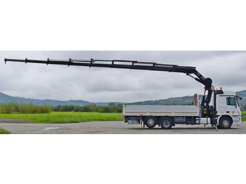 Camión grúa, Camión caja abierta Mercedes-Benz ACTROS 2544 * HIAB 377 E - 8 HIPRO + FUNK* TOP: foto 5