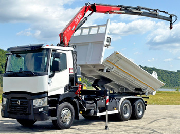 Camión grúa Renault C 430 * FASSI F165A.0.23 + FUNK * 6x4: foto 3