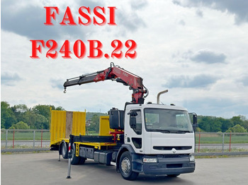 Grua de remolque autos RENAULT Premium 320