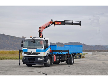 Camión grúa, Camión caja abierta Renault Premium 320 DXI* FASSI F130AC.23 * FUNK * TOP: foto 2