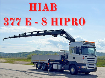 Camión grúa SCANIA R 480