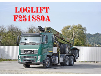 Leasing para Volvo FH 500 * LOGLIFT F251 S80A + Anhänger /6x4  Volvo FH 500 * LOGLIFT F251 S80A + Anhänger /6x4: foto 1