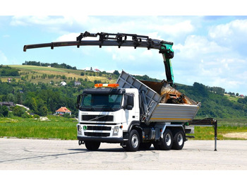 Camión volquete, Camión grúa Volvo FM 440 Kipper 4,80m + PK 17000D/6x4 * TOPZUSTAND: foto 2